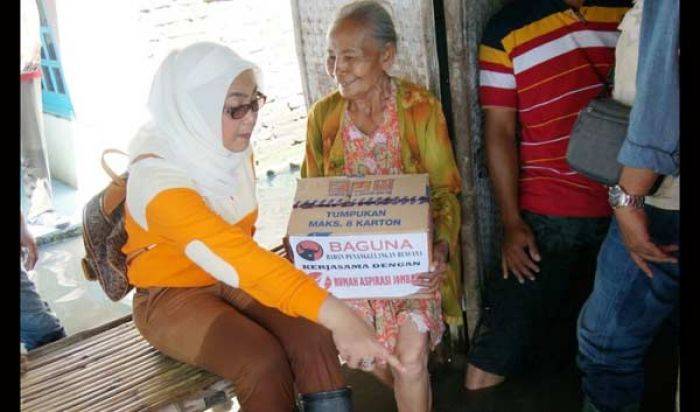 PDIP Jombang Turun Medan, Banjir Merendam Selama Sepekan
