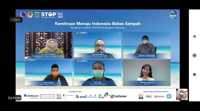 Menko Maritim Resmikan Dua Fasilitas TPST3R di Pasuruan Secara Virtual