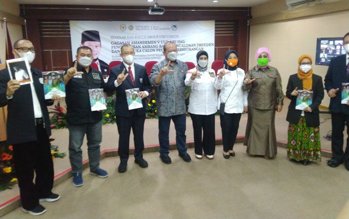 Di FGD Unair, Ketua DPD RI: Ambang Batas Pencalonan Presiden Pangkal Masalah