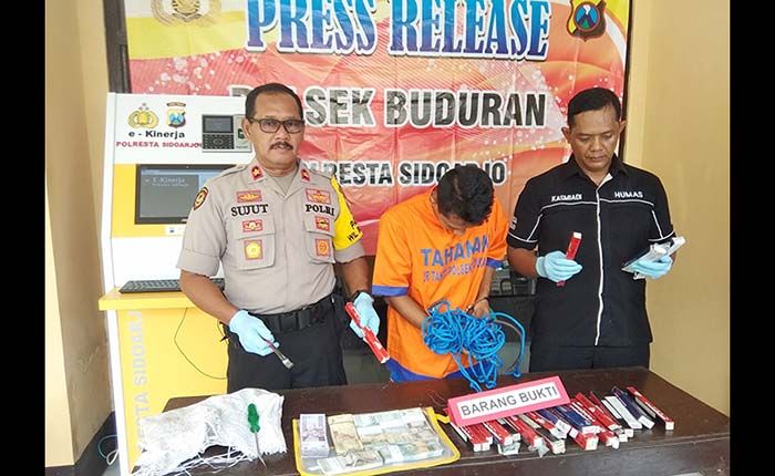 Pencuri di Toko Baut Buduran Akhirnya Ditangkap Polisi