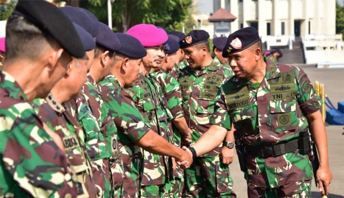 Pangkoarmada II Pimpin Apel Khusus Jelang Cuti Bersama Lebaran 2019