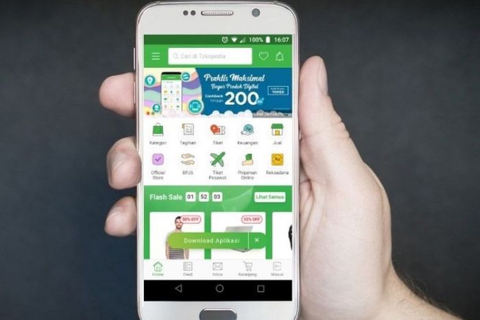 Biaya Jasa Aplikasi Tokopedia Naik