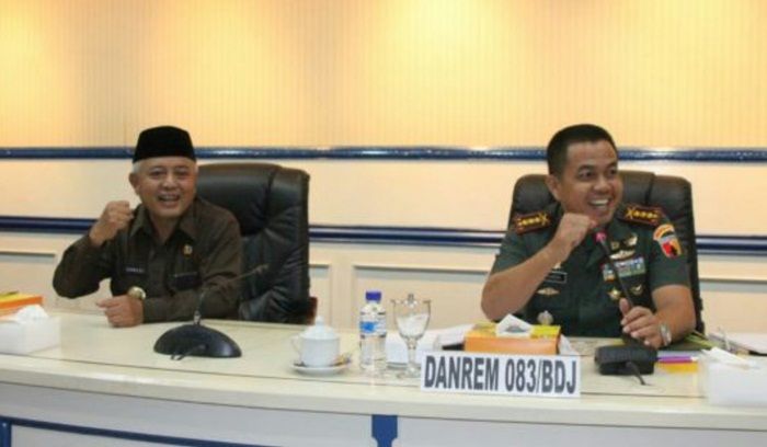 Penanganan Preventif, Danrem 083/Bdj Pimpin Rakor Tanggap Bencana