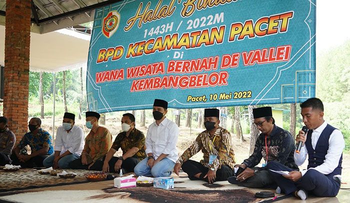 Perkuat Silaturahmi, Gus Barra Hadiri Halal Bihalal BPD Pacet