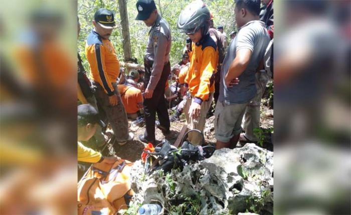 Jasad PNS di Pacitan yang Masuk Jurang Gunung Macan Ditemukan Tim SAR Gabungan