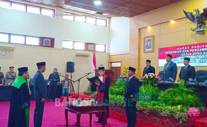 Resmi Dilantik, Said Nofandi Gantikan Glebot Jadi Ketua DPRD Kota Blitar