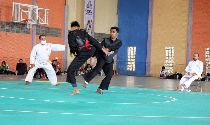 Ratusan Atlet Pencak Silat Bangkalan Ikut Seleksi Porprov Jatim 2022 di Lumajang