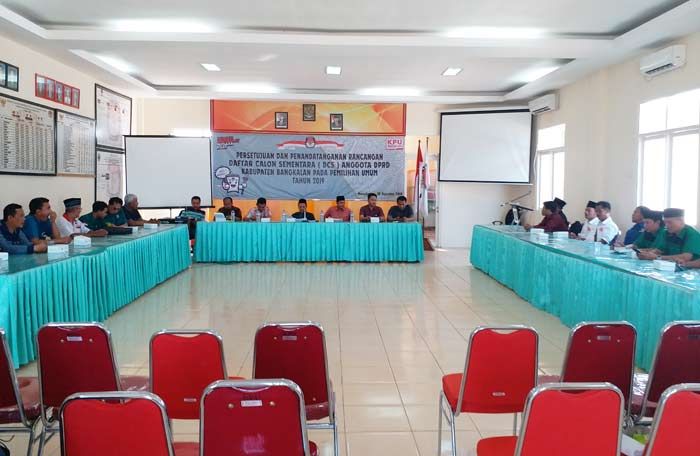 KPU Bangkalan Tetapkan 457 DCS Pemilu 2019