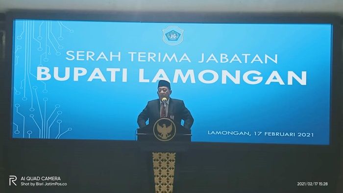 Plh Bupati Aris Mukiyono Sebut Fadeli Layak Menjadi Bapak Pembangunan Lamongan