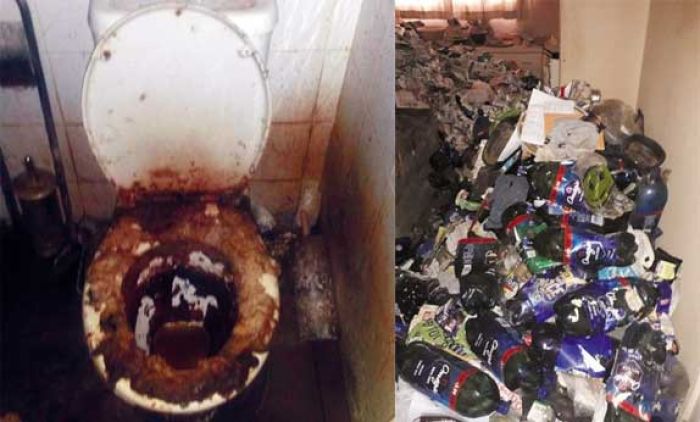 Ini Rumah Paling Nggilani di Dunia: Ada 250 Botol Air Kencing, 400 Kantong Tinja, dan Sampah 4 Ton Ini Rumah Paling Nggilani di Dunia: Ada 250 Botol Air Kencing, 400 Kantong Tinja, dan Sampah 4 Ton