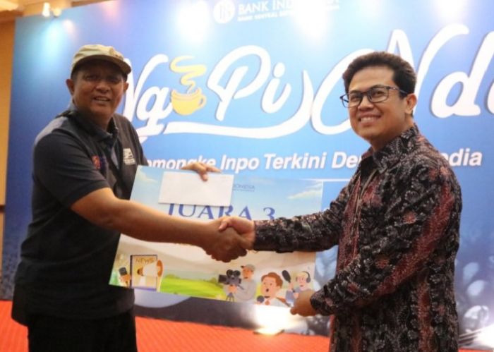 Wartawan BANGSAONLINE dan HARIAN BANGSA Sabet Juara Lomba Tulis Berita yang Digelar BI Kediri