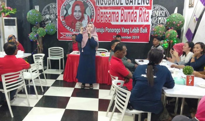 Relawan Barisan Mama Ita Mantapkan Dukungan untuk Lisdyarita di Pilbup Ponorogo 2020