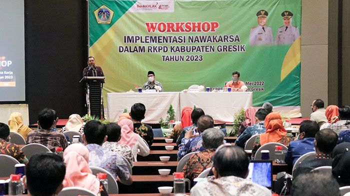 Buka Workshop, Bupati Gresik Ajak OPD Kerja Keras Wujudkan Nawakarsa Buka Workshop, Bupati Gresik Ajak OPD Kerja Keras Wujudkan Nawakarsa
