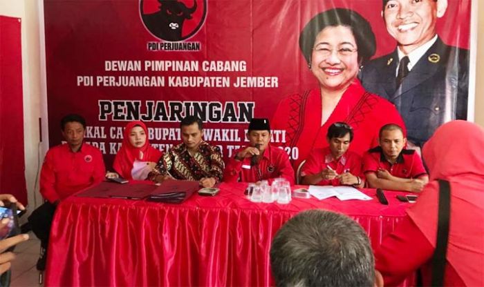 DPC PDIP Buka Pendaftaran Cabup dan Cawabup Jember