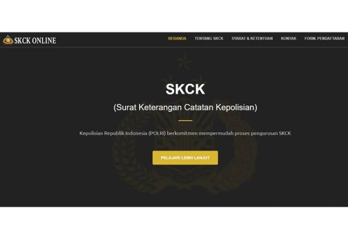 Cara dan Syarat Terbaru Membuat SKCK Online Maupun Offline, Harus Punya BPJS Kesehatan