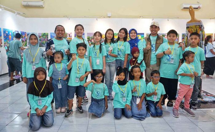 Buka Pameran Seni Rupa Anak, Wakil Wali Kota Pasuruan Bilang Begini Buka Pameran Seni Rupa Anak, Wakil Wali Kota Pasuruan Bilang Begini