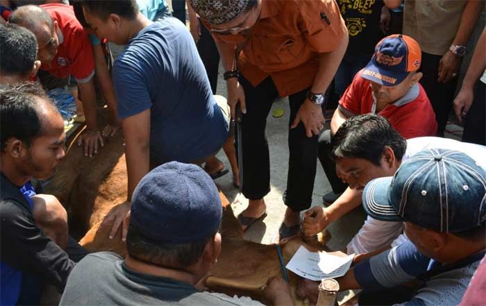 Jalin Kebersamaan, PTPN XI Sembelih Hewan Kurban di Kantor Pusat