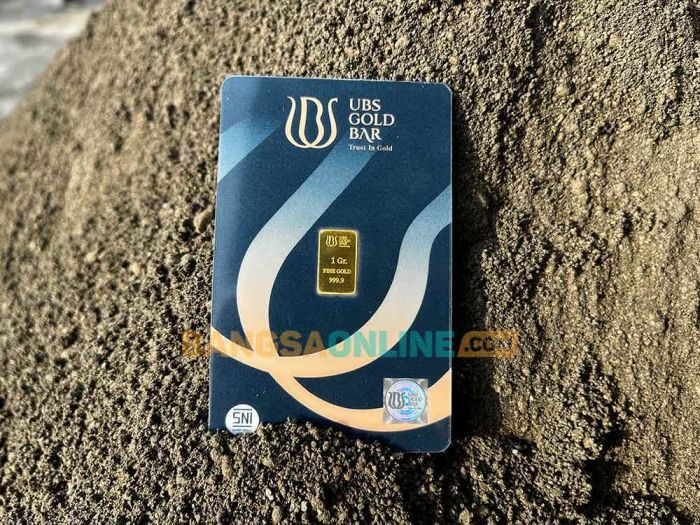 Masih Merosot, Harga Emas UBS 1 Gram Hari Ini Turun Rp5.500 Masih Merosot, Harga Emas UBS 1 Gram Hari Ini Turun Rp5.500