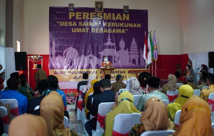 Desa Tulungrejo Batu Diresmikan sebagai Desa Sadar Kerukunan Umat Beragama Desa Tulungrejo Batu Diresmikan sebagai Desa Sadar Kerukunan Umat Beragama