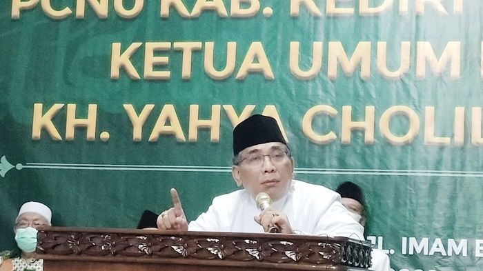 Kunjungi Kediri, Gus Yahya Serukan Gencatan Senjata Antara Rusia dan Ukraina