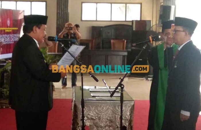 Sat Set Sat Set, Plt Bupati Nganjuk Lantik Sekda Definitif Sat Set Sat Set, Plt Bupati Nganjuk Lantik Sekda Definitif