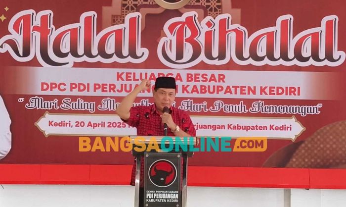 Jaga Semangat Silaturami, PDI Perjuangan Kabupaten Kediri Gelar Halal Bihalal Jaga Semangat Silaturami, PDI Perjuangan Kabupaten Kediri Gelar Halal Bihalal