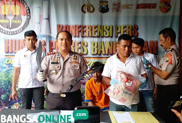 Dilatarbelakangi Asmara, Pelaku Pembunuhan di Katol Barat Bangkalan Akhirnya Ditangkap