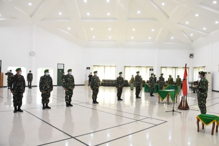 Lima Kolonel Duduki Posisi Baru di Korem Bhaskara Jaya