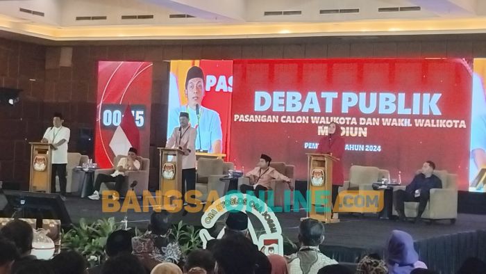 KPU Gelar Debat Paslon Perdana Pilwali Kota Madiun KPU Gelar Debat Paslon Perdana Pilwali Kota Madiun
