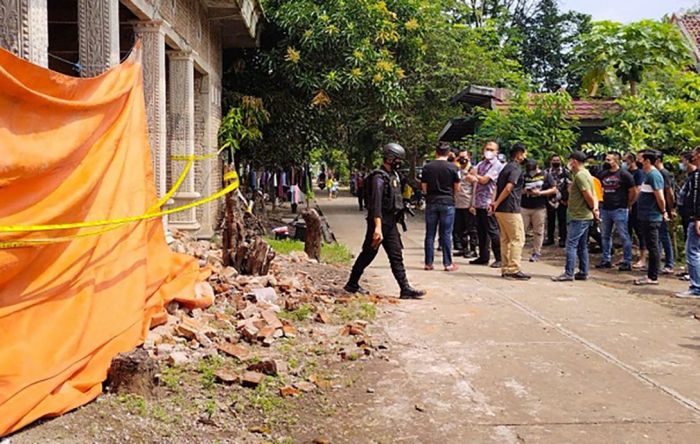 Ledakan Petasan di Badas Kediri, Polda Jatim Tetapkan F sebagai Tersangka Ledakan Petasan di Badas Kediri, Polda Jatim Tetapkan F sebagai Tersangka