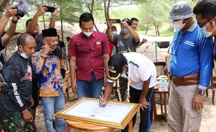 Diresmikan Bupati Sumenep, Wisata Bukit Pasir Diharapkan Tumbuhkan Ekonomi Masyarakat