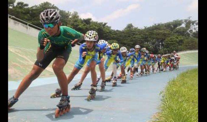 Atlet Sepatu Roda Kota Malang Siap Berlaga Atlet Sepatu Roda Kota Malang Siap Berlaga