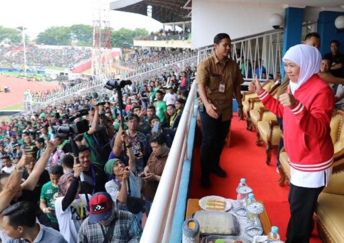 Tekuk Persija 4-1, Khofifah Bangga Persebaya: Selamat Juara Bajol Ijo! Tekuk Persija 4-1, Khofifah Bangga Persebaya: Selamat Juara Bajol Ijo!
