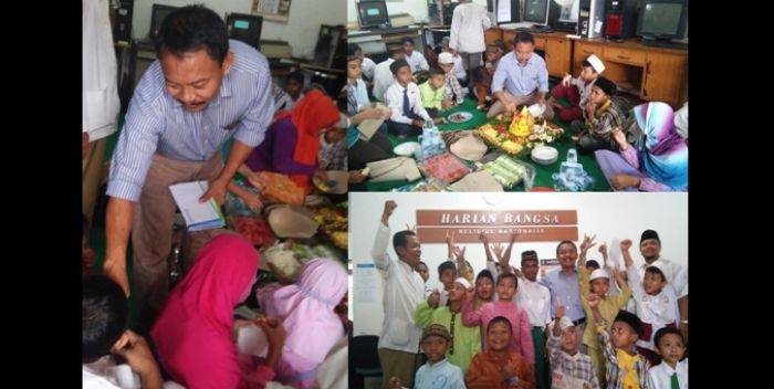 Harian Bangsa Rayakan Hari Jadi ke-15 Bersama Anak Yatim Harian Bangsa Rayakan Hari Jadi ke-15 Bersama Anak Yatim