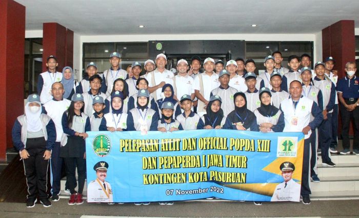 Berangkatkan 36 Atlet Kota Pasuruan ke Popda dan Peparda Jatim, Bang Adi Tekankan Sportivitas Berangkatkan 36 Atlet Kota Pasuruan ke Popda dan Peparda Jatim, Bang Adi Tekankan Sportivitas