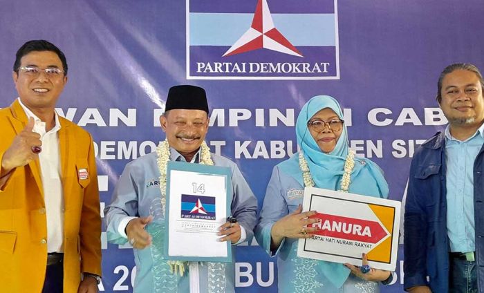 Usai Dapat Dukungan dari Demokrat dan Hanura, Pasangan Karunia Daftar ke PPP Usai Dapat Dukungan dari Demokrat dan Hanura, Pasangan Karunia Daftar ke PPP