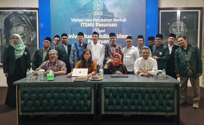 ITSNU Resmi Transformasi ke UNU Pasuruan, Muzammil: Sinergi Pembelajaran PT dengan Pesantren ITSNU Resmi Transformasi ke UNU Pasuruan, Muzammil: Sinergi Pembelajaran PT dengan Pesantren