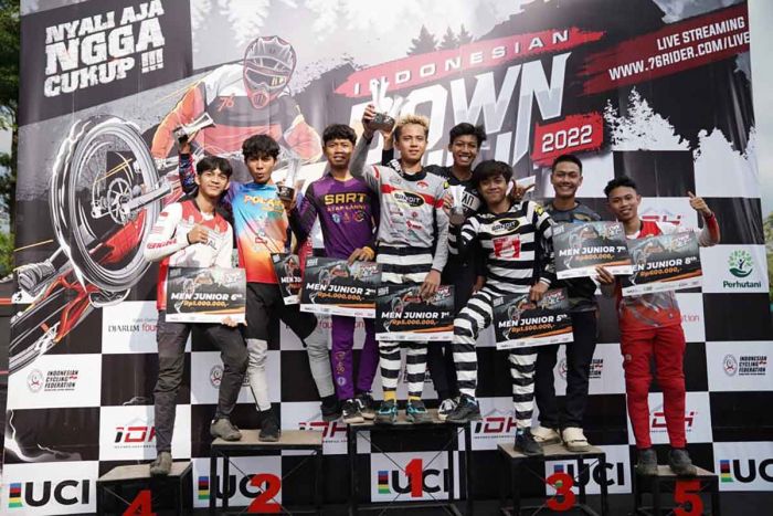 Empat Rider ISSI Kota Batu Berjaya di Indonesian Downhill Kudus