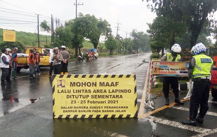 Ada Perbaikan, Jalan Raya Porong Ditutup Tiga Hari, Arus Lalin Dialihkan ke Arteri Ada Perbaikan, Jalan Raya Porong Ditutup Tiga Hari, Arus Lalin Dialihkan ke Arteri