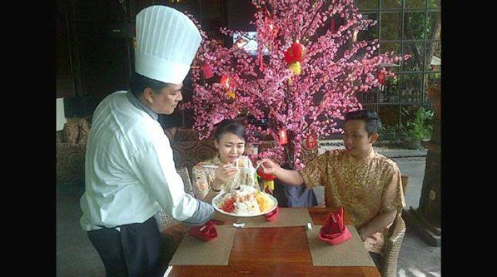 Rayakan Imlek dan Valentine, Singgasana Hotel Gelar Pasar Rakyat