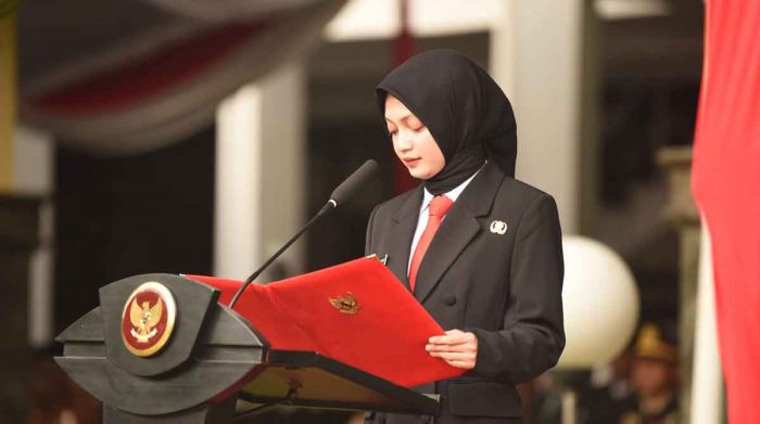 Vinanda Prameswati Ajak Generasi Muda Teladani Semangat Pahlawan Bangun Kota Kediri