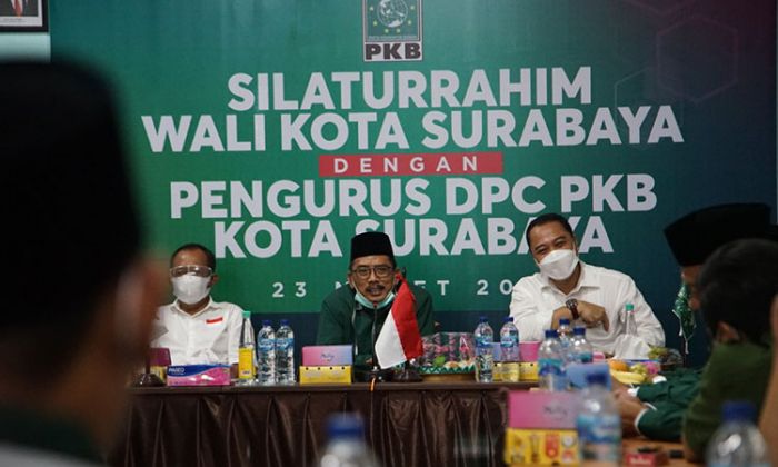 Ajak Sinergi Bangun Surabaya, Cak Eri-Cak Ji Silaturahmi ke Sejumlah Partai Politik Ajak Sinergi Bangun Surabaya, Cak Eri-Cak Ji Silaturahmi ke Sejumlah Partai Politik