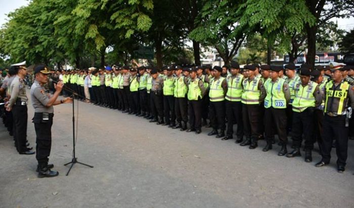 300 Personel Gabungan di Sidoarjo Amankan Pengesahan Warga Baru PSHT