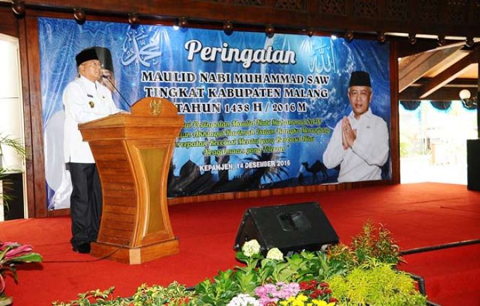 Pemkab Malang Gelar Peringatan Maulid Nabi, Bupati Ajak Teladani Sifat Rasulullah Pemkab Malang Gelar Peringatan Maulid Nabi, Bupati Ajak Teladani Sifat Rasulullah