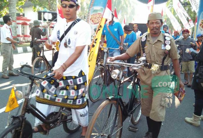 Ribuan Onthelis Ramaikan Hari Jadi Kota Blitar Ribuan Onthelis Ramaikan Hari Jadi Kota Blitar