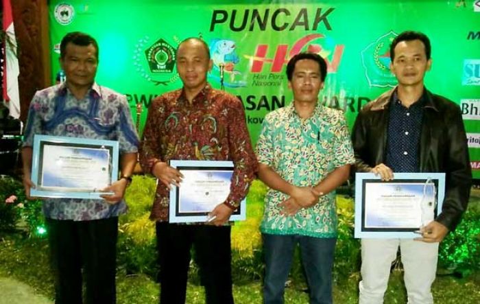 Puncak Acara HPN PWI Pamekasan, Berikan 12 Piagam Penghargaan