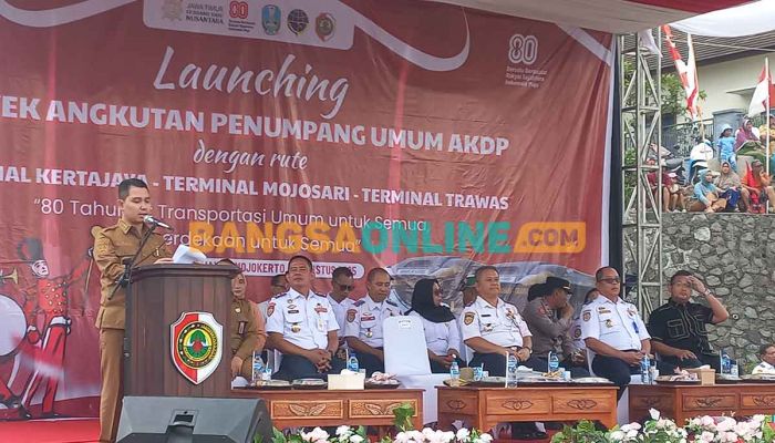 Bupati Resmikan Angkutan Feeder Wisata Trawas-Mojokerto, Siap Beroperasi Besok
