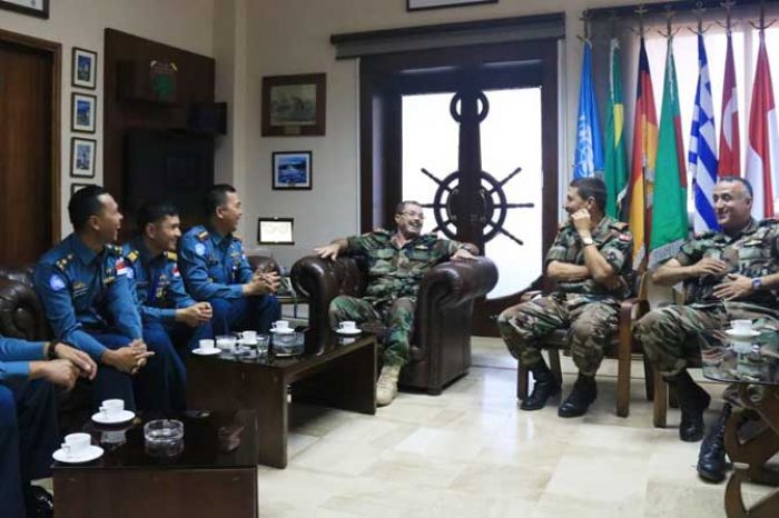 Wadan PMPP TNI Kunjungi KRI Usman Harun–359 di Beirut Lebanon Wadan PMPP TNI Kunjungi KRI Usman Harun–359 di Beirut Lebanon