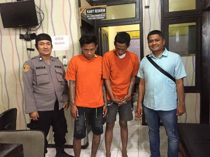 Sempat Sembunyi di Dalam Lumpur Selama 3,5 Jam, 2 Pencuri Hp di Sukomanunggal Tertangkap