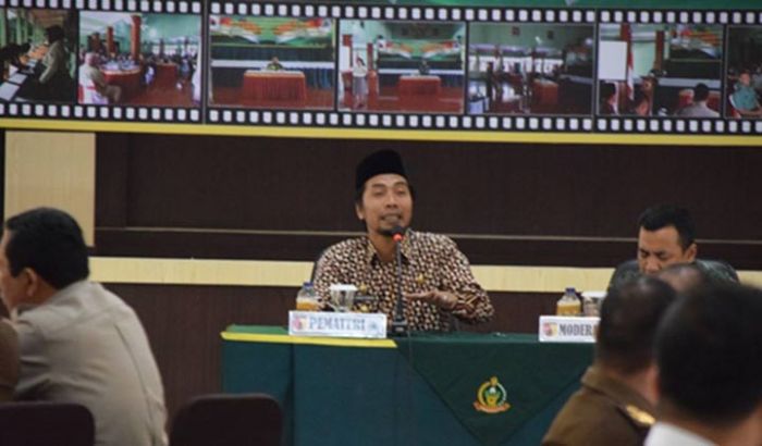 Hadiri Komsos, Bupati Madiun Imbau 3 Pilar Harus Rajin Ngopi di Warung